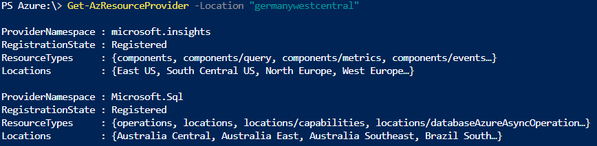 Get-AzResourceProvider-germanywestcentral